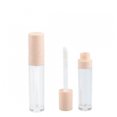 Private Label 7.5ML Pink big brush Lip Gloss Tube