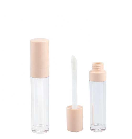 Private Label 7.5ML Pink big brush Lip Gloss Tube